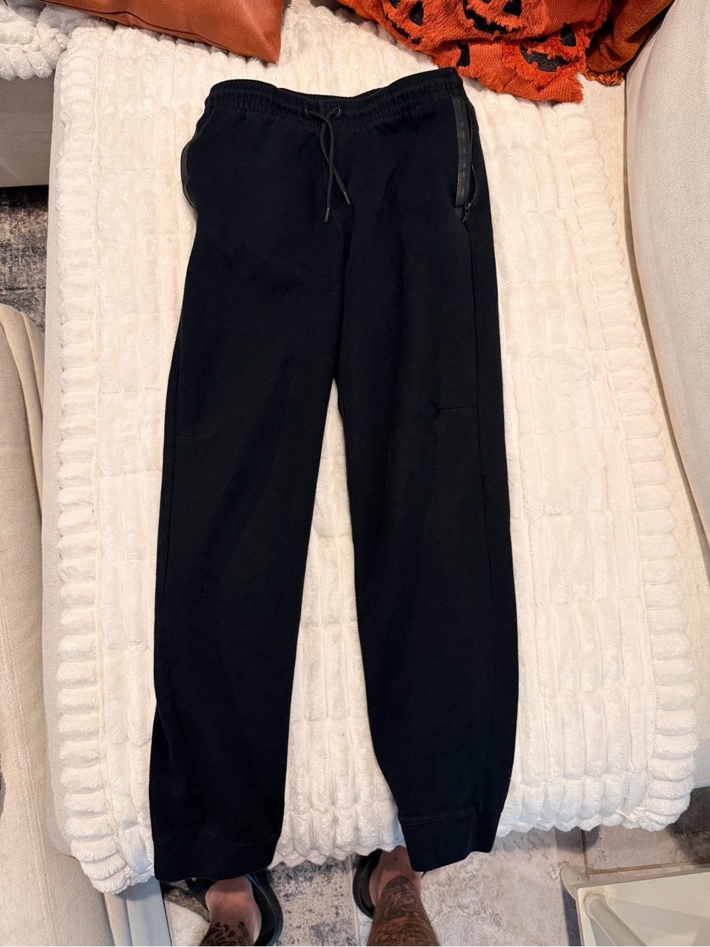 Old Navy Black Men's Jogger Sweatpants with Drawstring